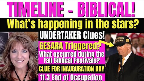 Melissa Redpill Update 11.02.24: "TIMELINE - BIBLICAL! STARS, GESARA, GOLDEN AGE, UNDERTAKER"