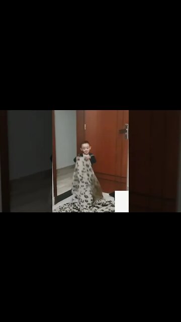 Um cobertor mágico que ilumina