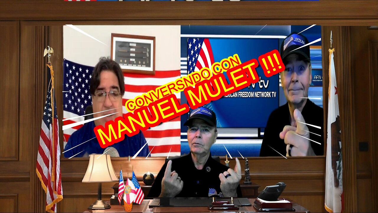 CONVERSANDO CON MANUEL MULET 07 30 7 PM