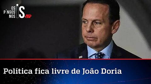 João Doria cai na real e anuncia saída da vida pública