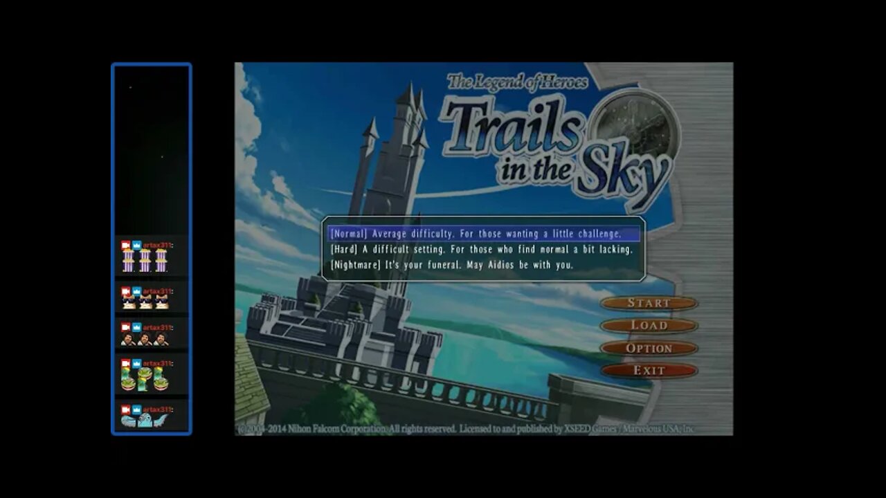 The Legend of Heroes: Trails in the Sky (part 1) 10/12/21