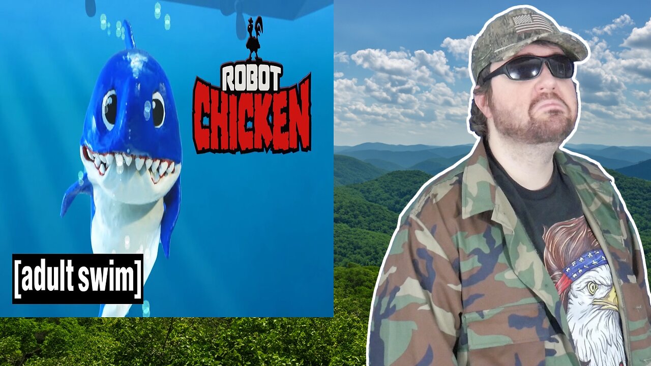 Robot Chicken - Not Baby Shark - Adult Swim UK 🇬🇧 - Reaction! (BBT)