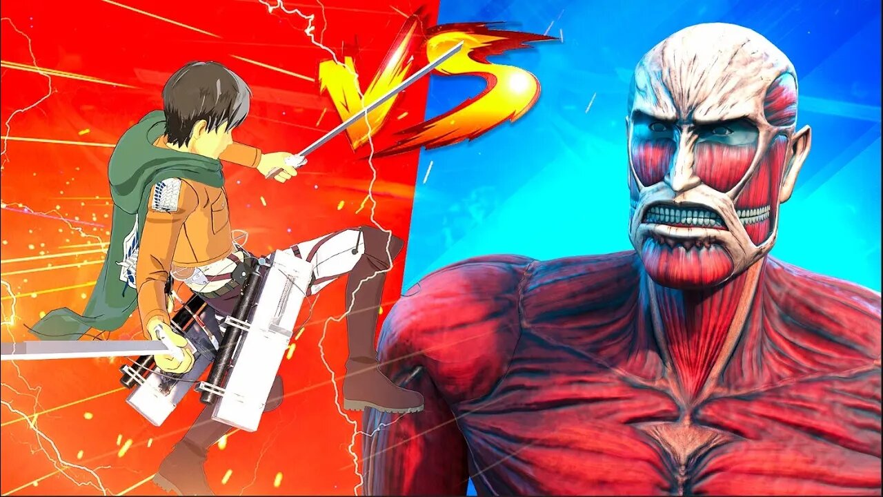 EREN JAEGAR VS COLOSSAL TITAN! (Fortnite Attack on Titan)