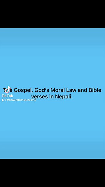 Tonight’s Gospel translations Nepali and Persian. #gospel #bibleverses #tencommandments