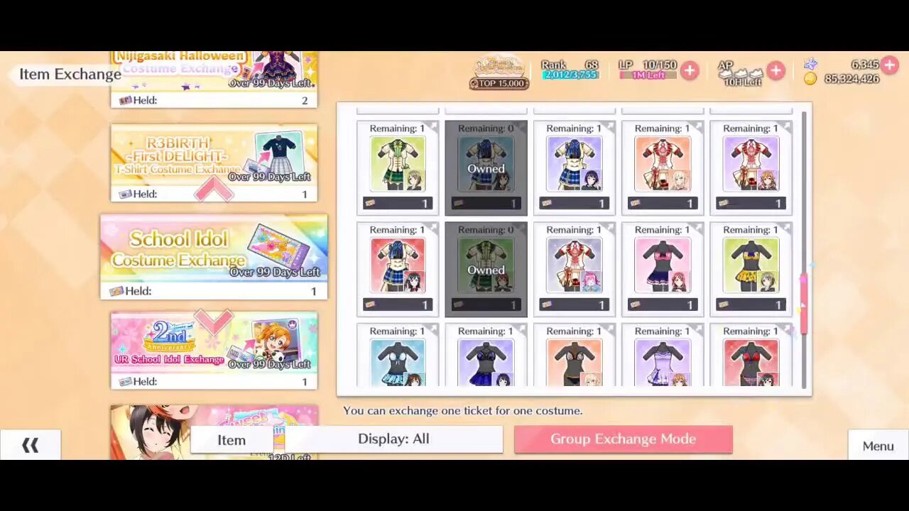 LL!SIFAS 終了までのカウントダウン ≧ ﹏ ≦