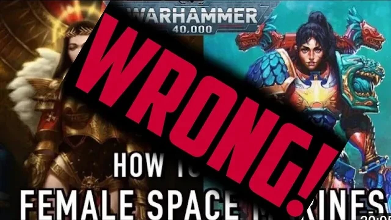 Lore Accurate Way to Bring in Female Space Marines to Warhammer 40K Reaction