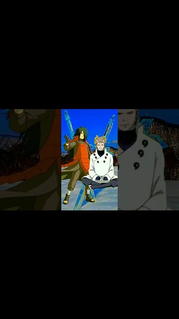 Madara VS Hagoromo - WHO IS STRONGEST??.#shorts