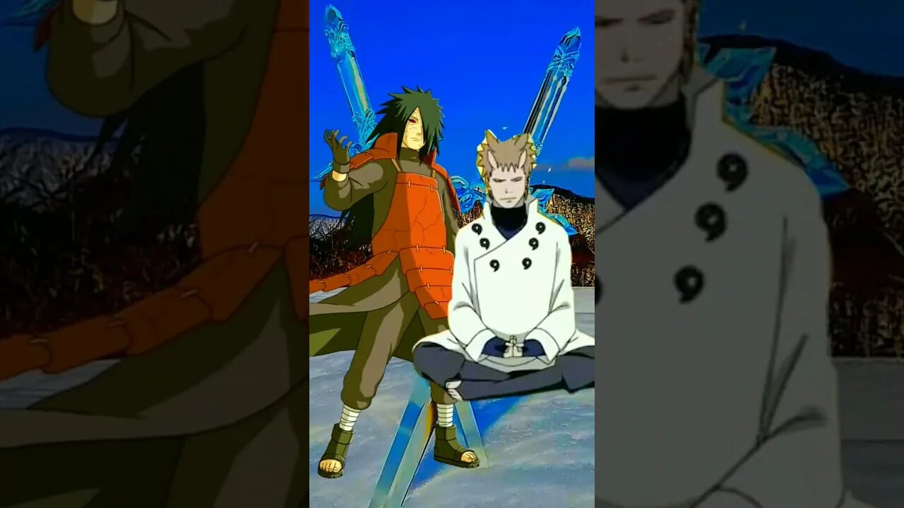 Madara VS Hagoromo - WHO IS STRONGEST??.#shorts