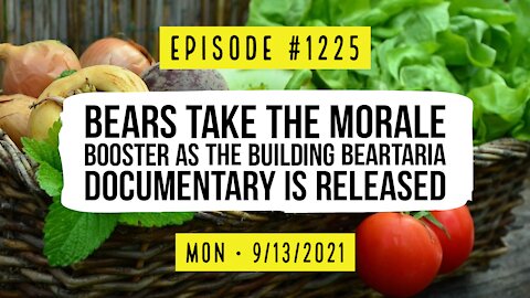 #1225 Bears Take Morale Booster As The Building Beartaria Documentary Is Released