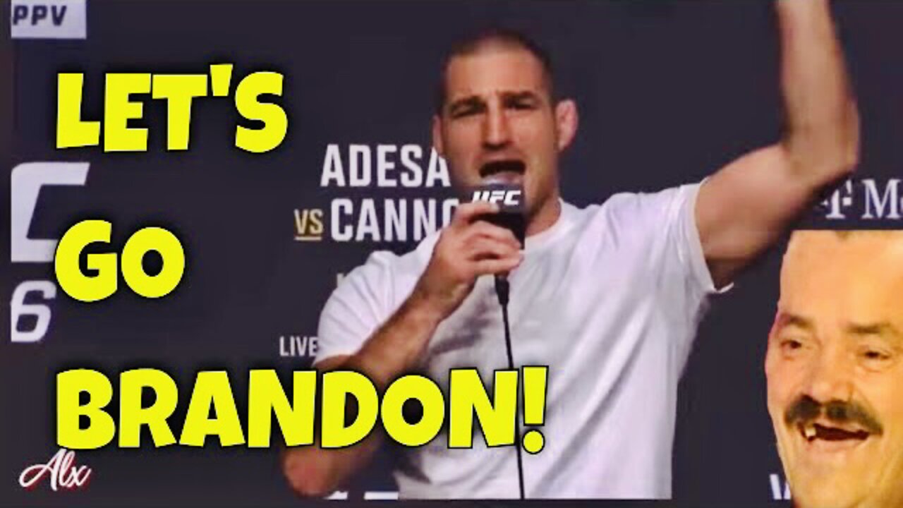 LET’S GO BRANDON! - UFC Fighter Sean Strickland joins the chorus!