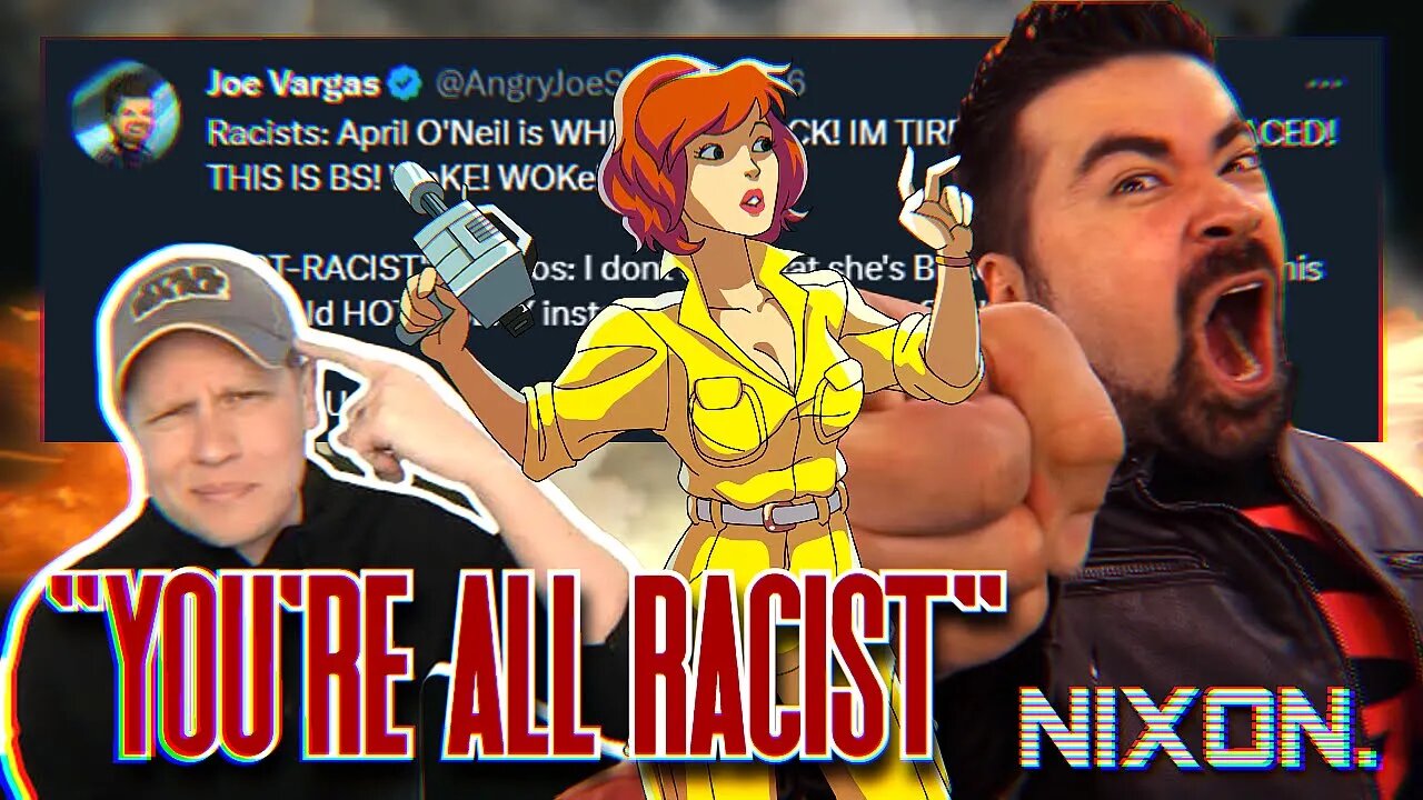​@DDayCobra REKS @AngryJoeShow over April O'Neil criticism