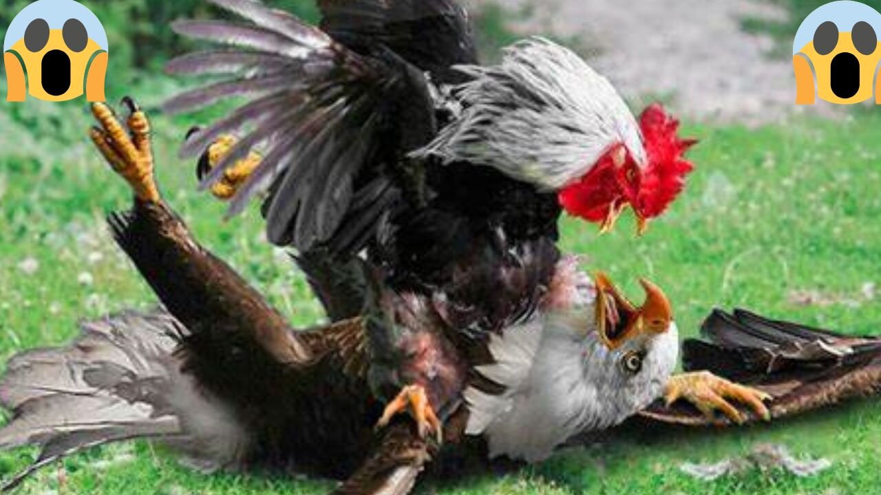 The Remarkable Account Of A Hen's Courageous Fight Against A Savage Eagle To Keep Her Chicks Safe