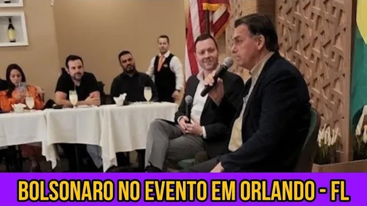 Bolsonaro no Evento EUA em ORLANDO - FL