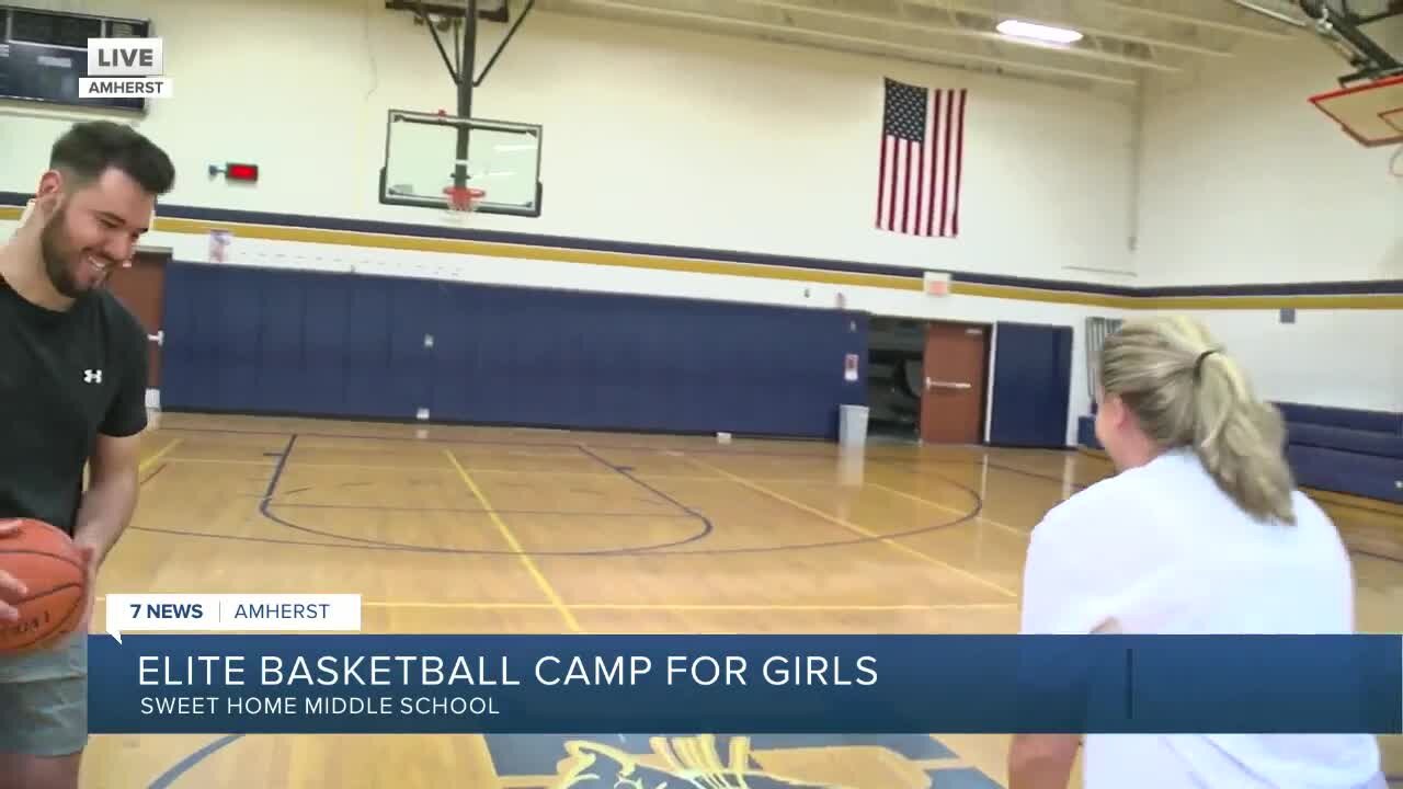 Former local basketball star hosts basketball camp for girls