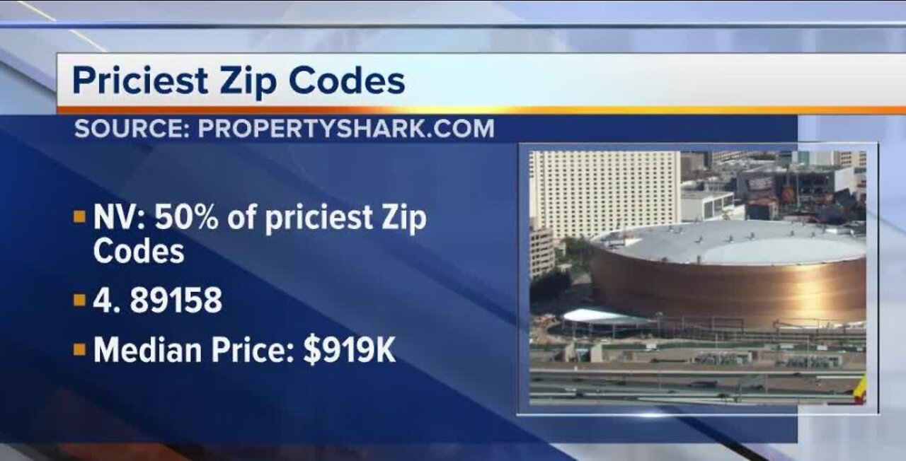 Nevada home to priciest zip codes