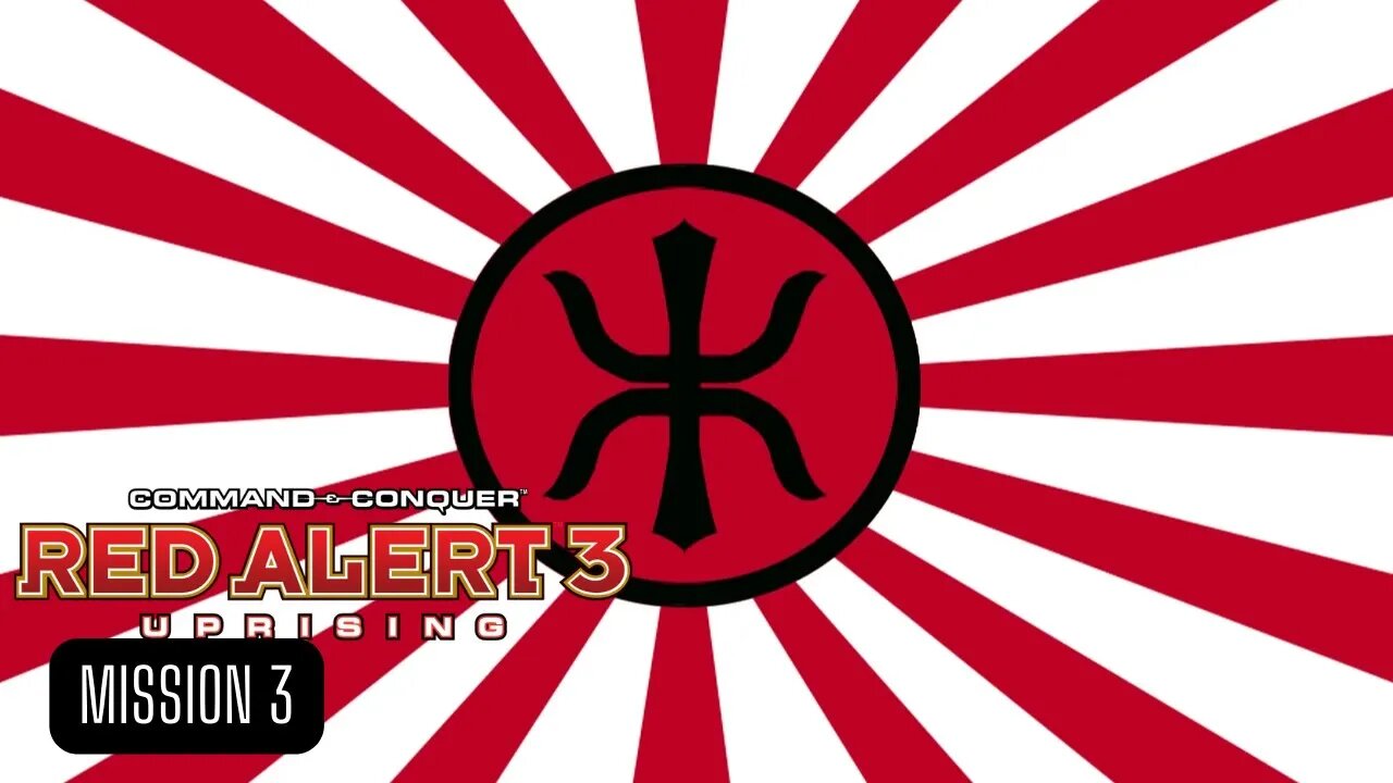 Red Alert 3 Uprising Empire Of Rising Sun Campaign Mission 3 - No Commmentary (HD 60FPS)