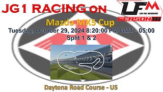 JG1 RACING on LFM - Mazda MX5 Cup - Daytona Road Course - US - Split 1 & 2