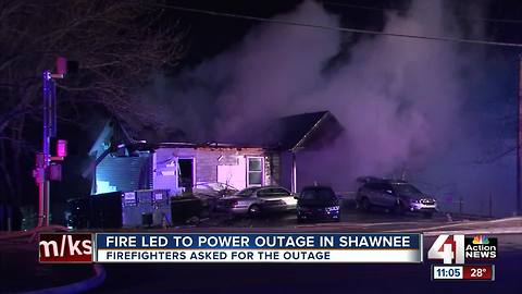 Shawnee fire knocks out power for 1,000 local customers