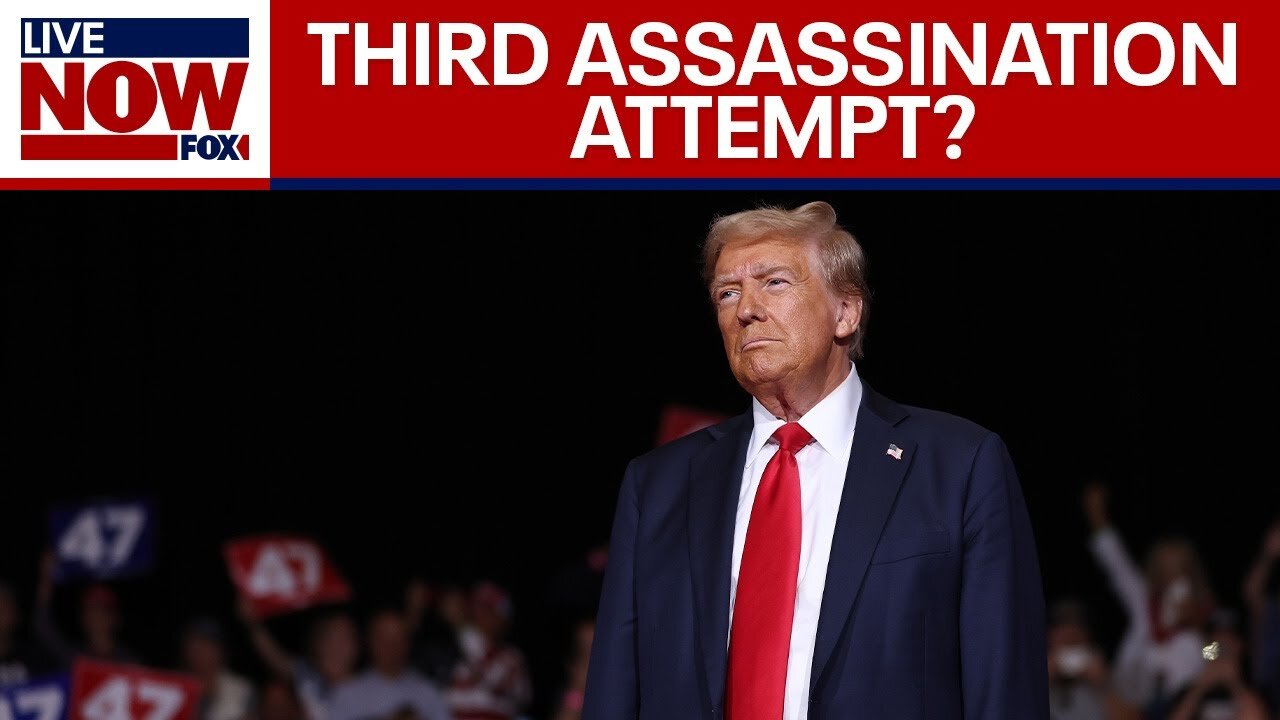 BREAKING: Third possible Trump assassination attempt thwarted, CA sheriff................