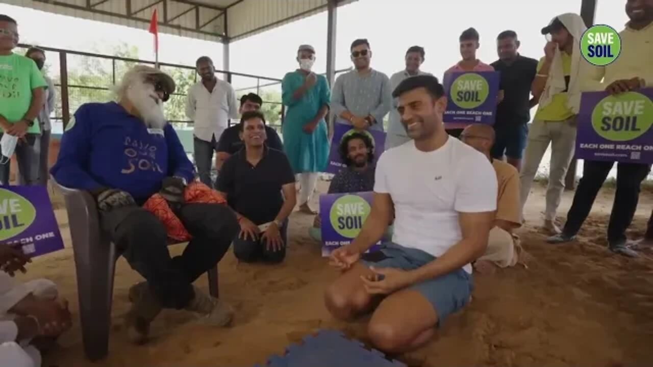 Sadhguru at a Wrestling Akhada in Haryana