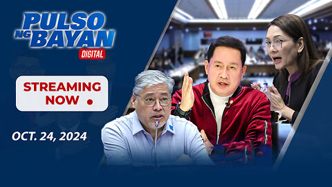 LIVE | Pulso ng Bayan with Admar Vilando at Jade Calabroso | Oct. 24, 2024