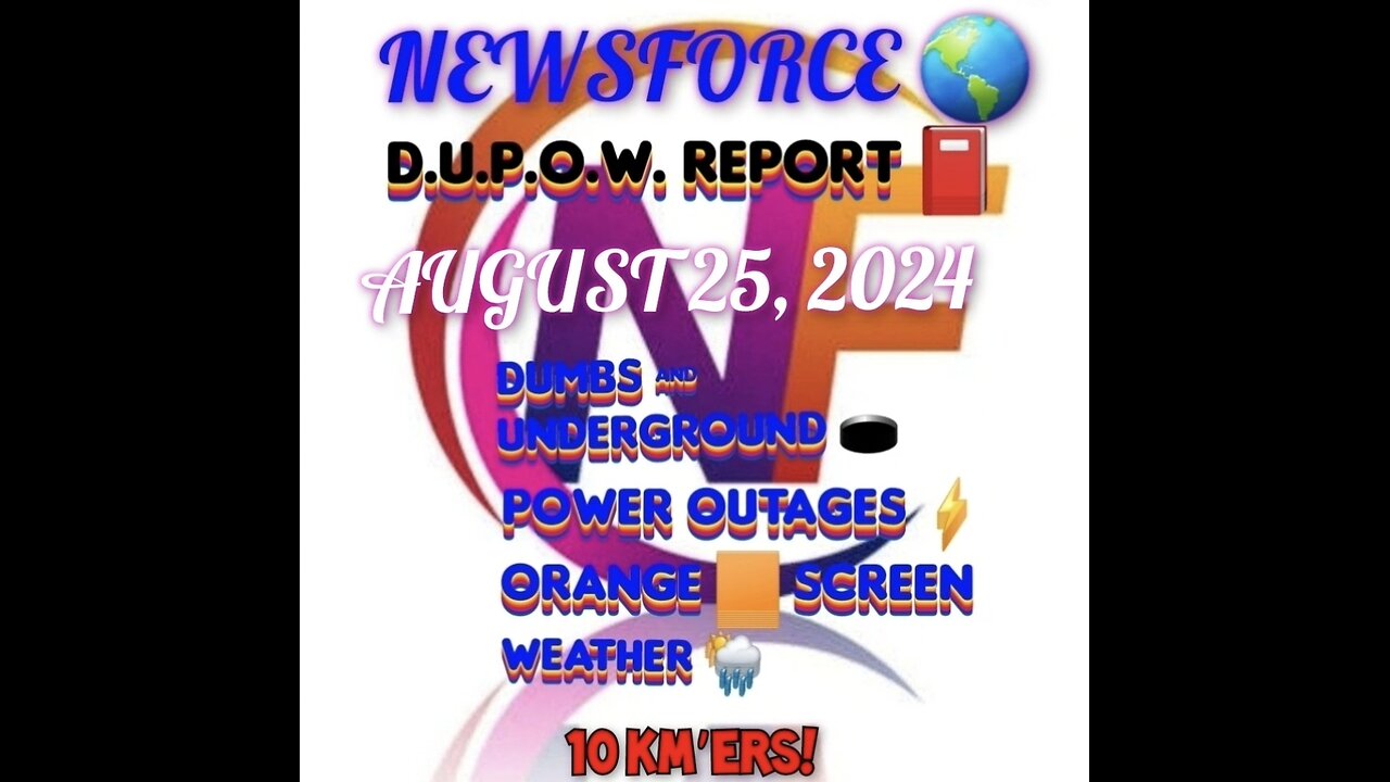 August 25, 2024 NEWSFORCE 🌎 D.U.P.O.W REPORT !! 📕 WAR TO PEACE! ✨️🎉