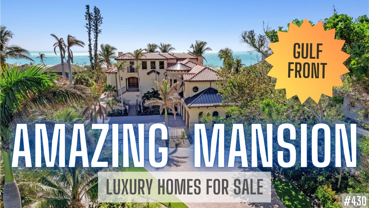 WATERFRONT ISLAND MANSION | Sanibel Island Homes | Luxury Homes in Southwest Florida Real Estate