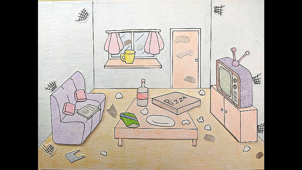 STOP MOTION Cleaning And Decorate For Chinese New Year 2020