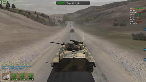 BMP-2s assault Gospandi