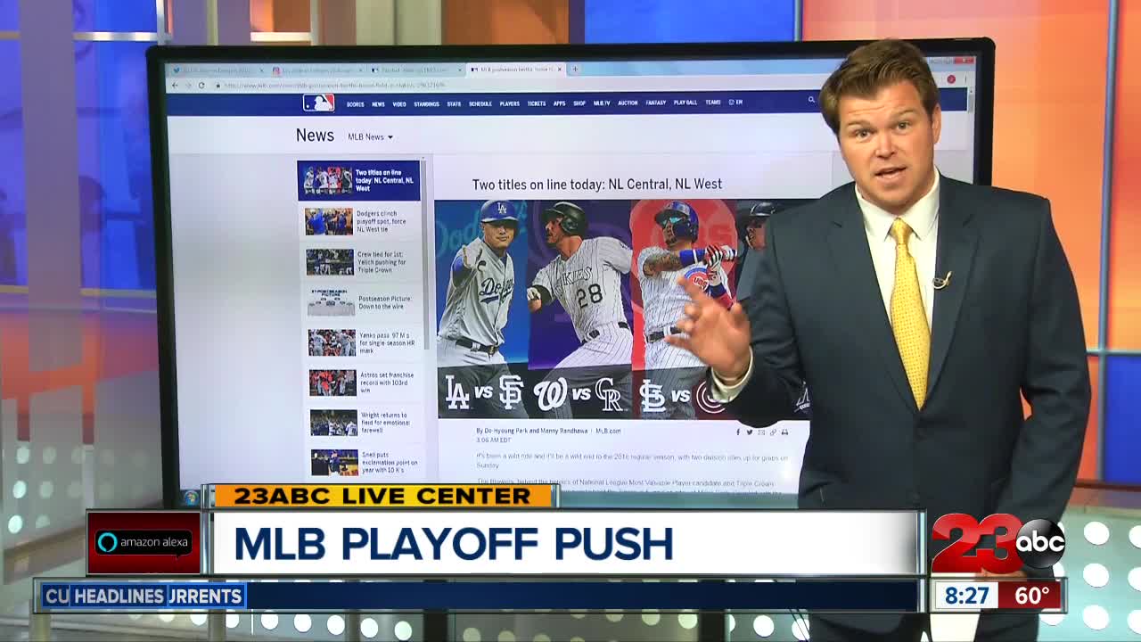 MLB's playoff push breakdown