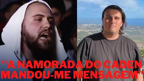 LC "A namorada do Caden mandou-me mensagem"