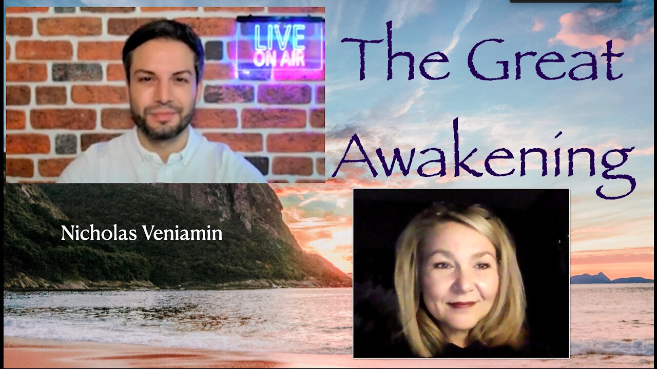 #47 NICHOLAS VENIAMIN AND I DISCUSS THE GREAT DIVIDE AND SPIRITUAL AWAKENING