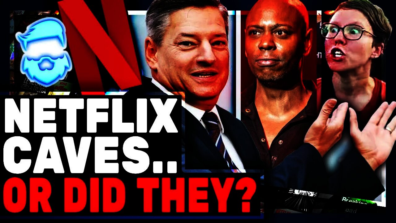 Netflix CAVES To Outrage Mob Over Dave Chappelle Walkout & Make TERRIBLE Statement