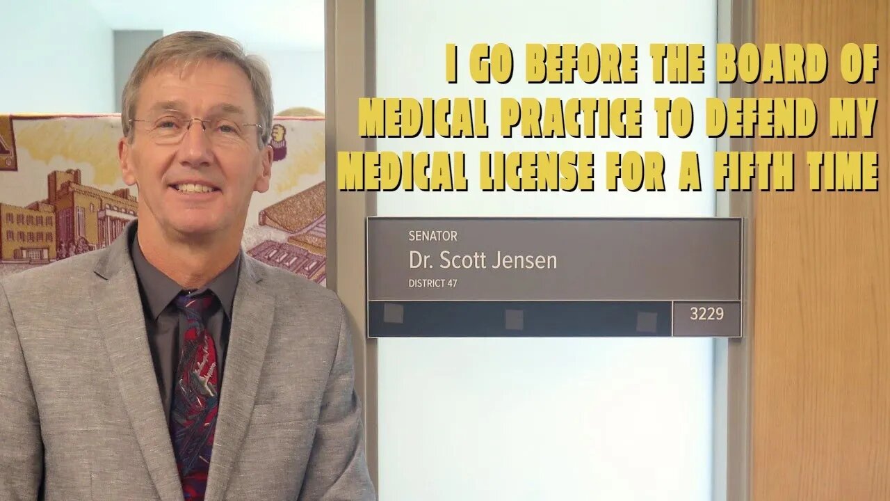 Scott Jensen, Why Does My Medical License Mean So Much To Me