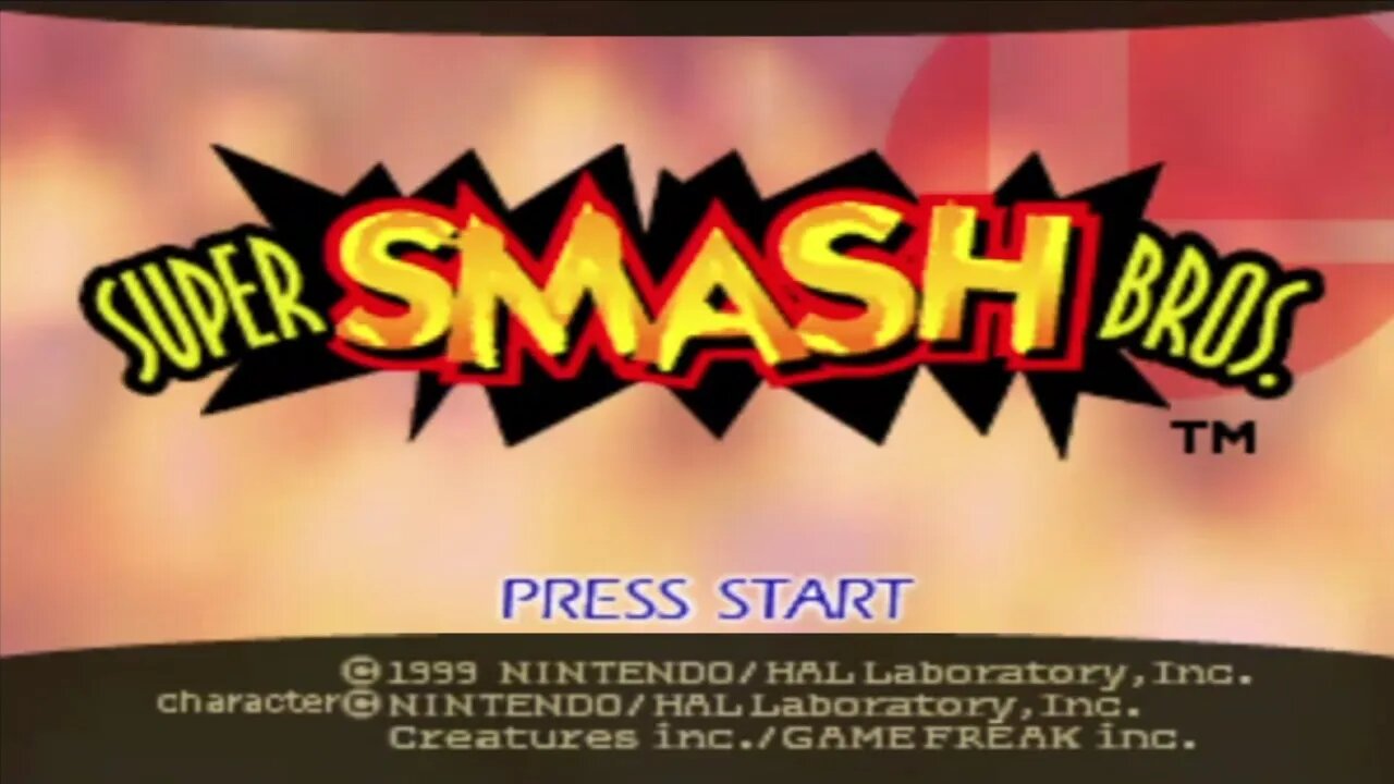 Super Smash Bros. 64 | Full Game | All Characters | All Modes | HD 60FPS