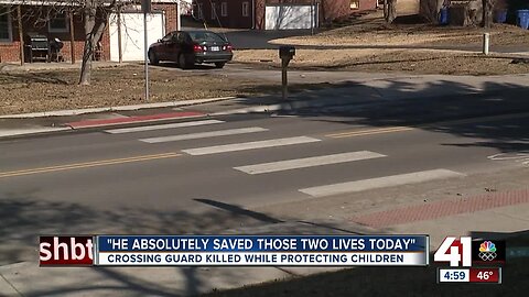 Crossing guard killed in KCK saved 2 lives, principal says