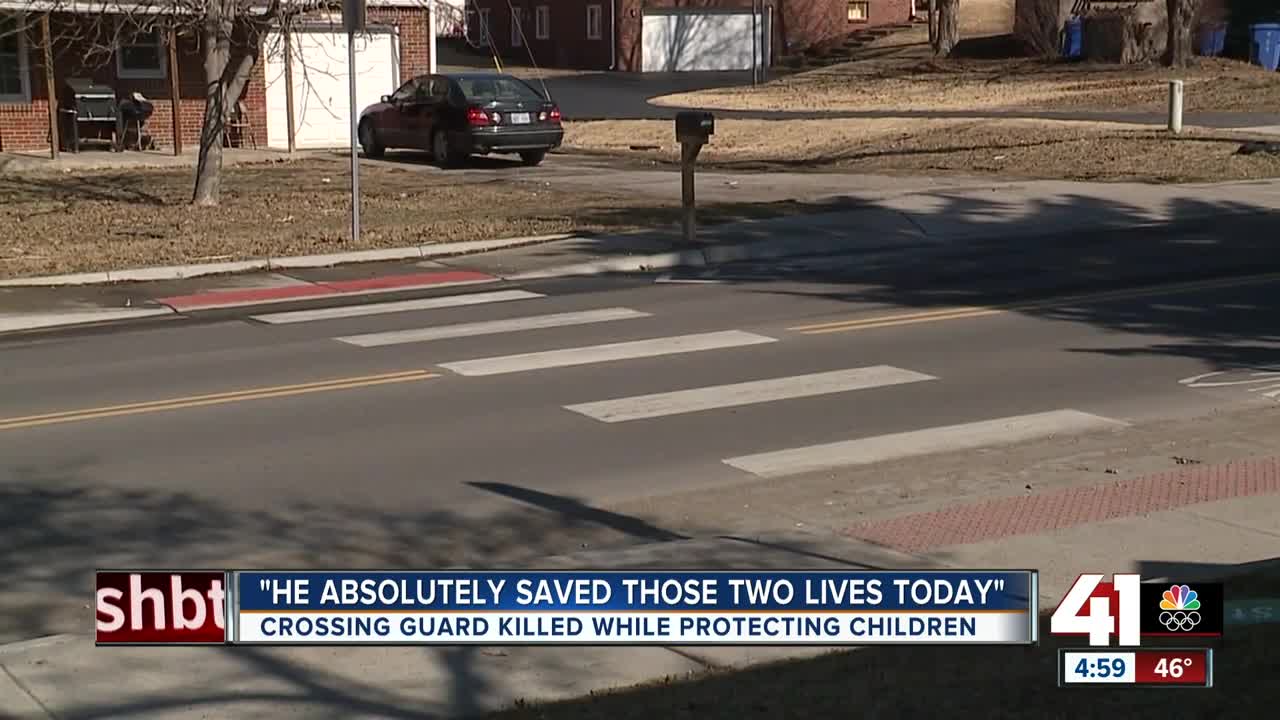 Crossing guard killed in KCK saved 2 lives, principal says