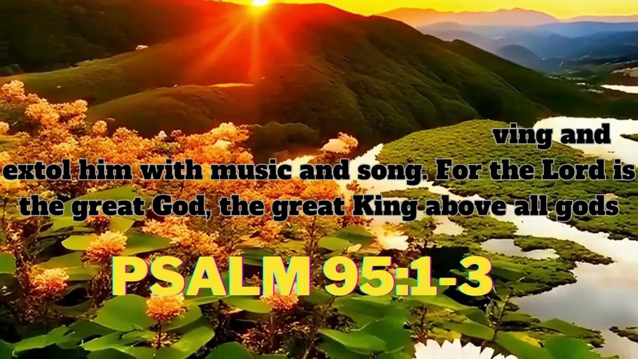 🌈👇Singing Joyful Praises to the Lord 🎶🙌