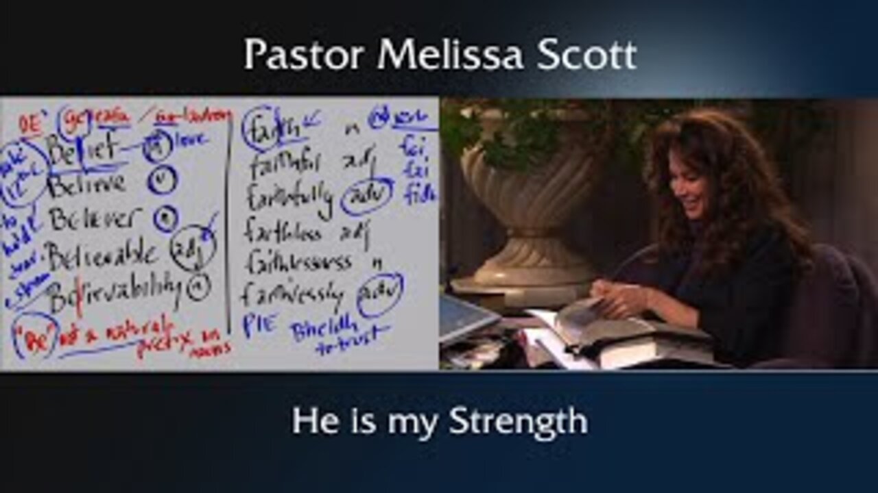 He is my Strength - Footnote to Hebrews #20