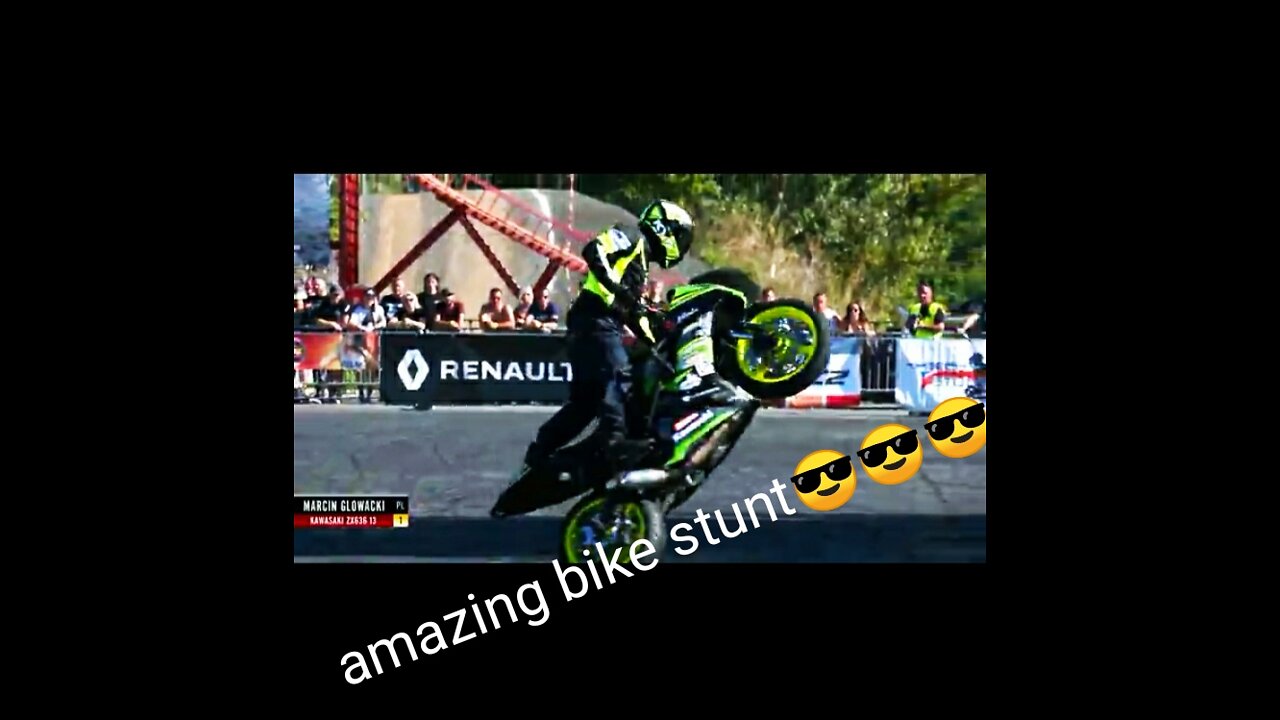 Bike stunt