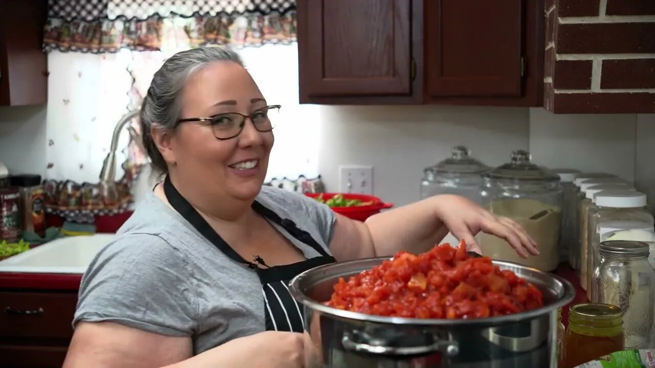 Canning Vegetable Soup- Preserving the Harvest