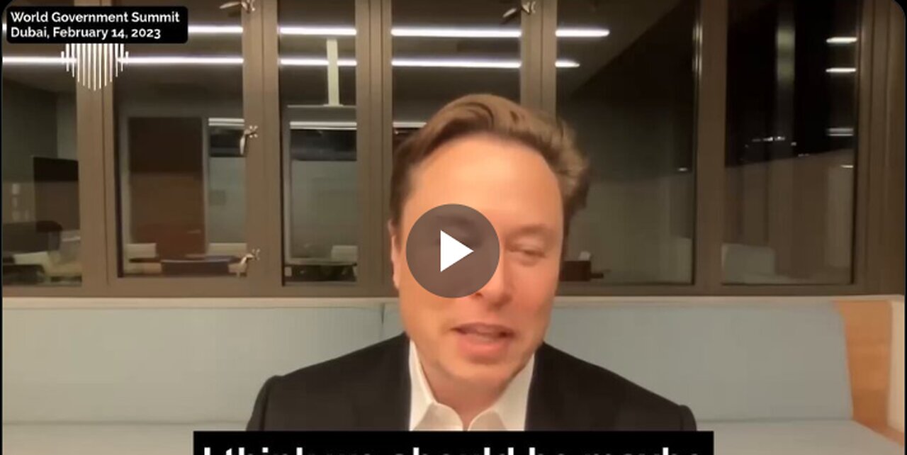 ELON: "We should aim for some civilizational diversity."