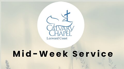 Mid-Week Service 9/5/2024