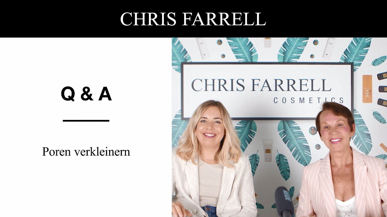 Poren verkleinern I Q & A Chris Farrell