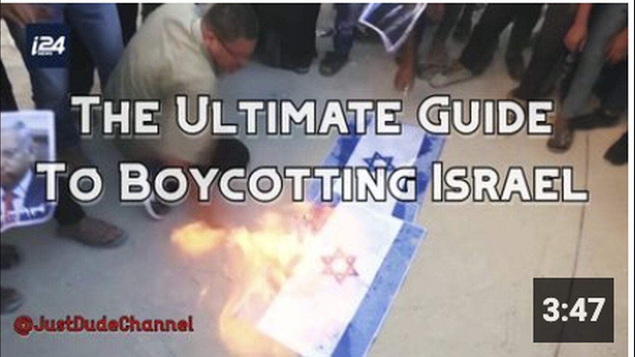 The Ultimate Guide To Boycotting Israel | i24 NEWS