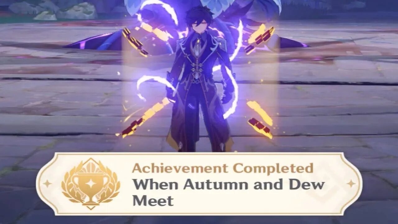 How to get "When Autumn and Dew Meet" Achievement (Genshin Impact)