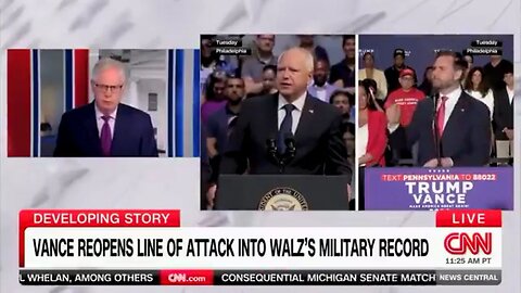 'When You've Lost CNN': Looks Like JD Vance Might Have ENDED Tim Walz's Honeymoon With The Media