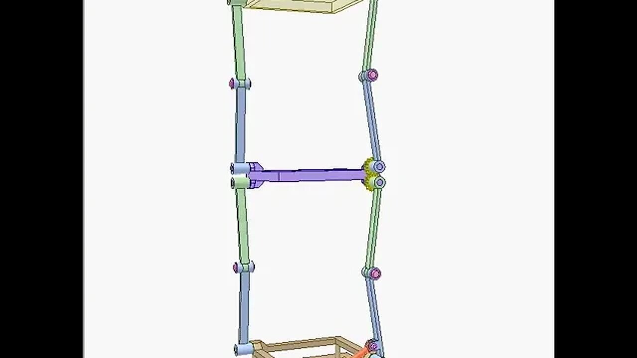 2456 Sarrus linkage 3