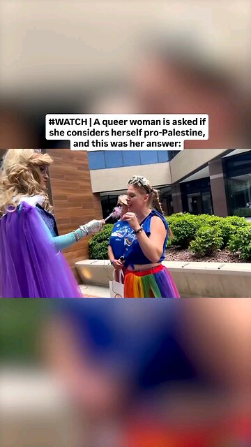 proof the gay community not educated about Israel and Palestine