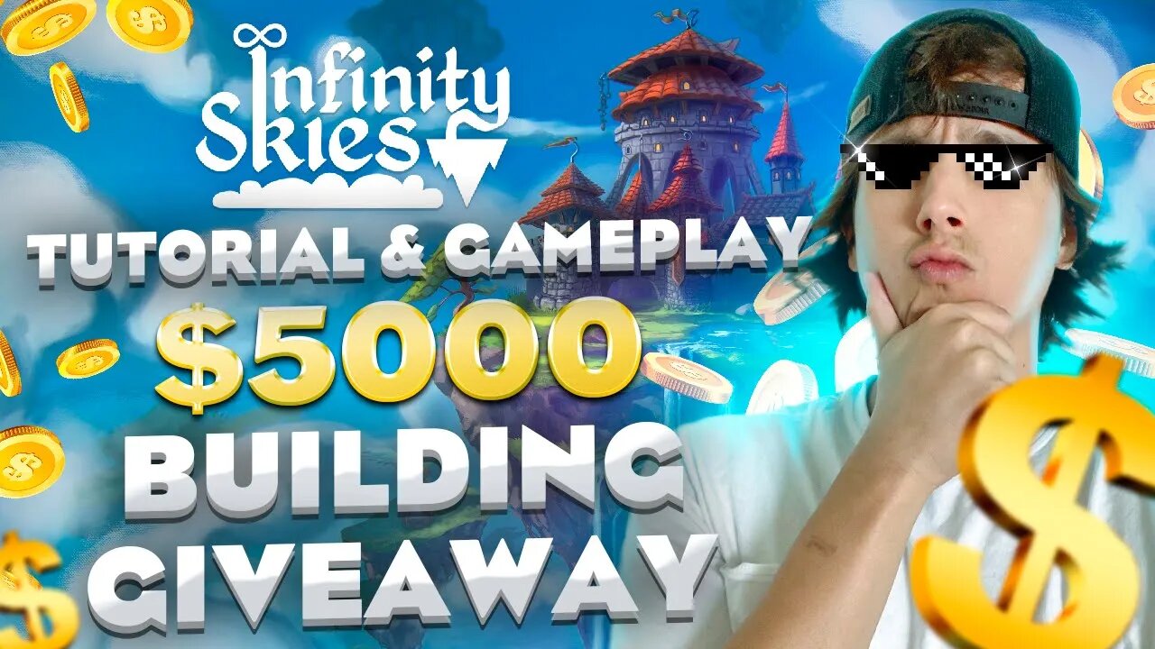 $5000 giveaway! Infinity Skies Tutorial, How to play, how to build